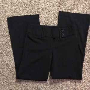 Black dress pants 3 short